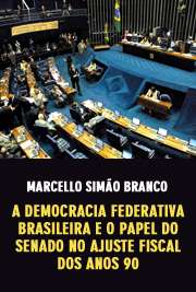 Faculdade de Filosofia, Letras e Ciências Humanas / Ciência Política
Universidade de São Paulo

"Este trabalho discute o federalismo do ponto de vista de suas relações com o regime político democrático. [...] A referência aqui é o trabalho de Arend Lijphart (2003). A democracia federativa brasileira é o campo de análise empírico, por meio de uma de suas instituições federativas, o Senado Federal. Examinamos os efeitos da desproporcionalidade desta casa com os da Câmara dos Deputados, a partir das possibilidades eventuais de vetos às propostas de emendas à Constituição. [...] Com isso procuramos verificar se, como e em que situações o Senado atuaria em defesa dos interesses dos estados (e regiões) que representa ou cooperaria com os intereses do governo, por meio dos partidos políticos."

 grátis de democracia federativa brasileira . online na melhor biblioteca do Mundo!