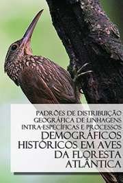   Padrões de distribuição geográfica de linhagens intra-específicas e processos demográficos históricos em aves da floresta atlântica Instituto de Biociências / Biologia (Genética)