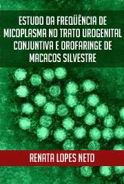   \"Pesquisou-se a freqüência de Mollicutes na orofaringe, conjuntiva e trato urogenital de 58 macacos. Na orofaringe detectou-se Mollicutes em 55,17 % e