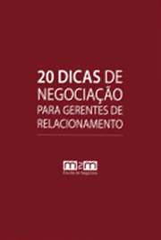 Dicas para que gerentes de relacionamento possam negociar com grandes chances de e^xito, na~o apenas com seus clientes, mas tambe´m com chefes, colegas e fornecedores em seu dia a dia.

NOTA: livro de 21 págs.

 grátis de Economia . online na melhor biblioteca eletrônica do Mundo!