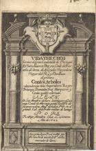 SILVA, Rodrigo Mendes, 1607-1670<br/>Vida y hechos heroicos del gran Condestable de Portugal D. Nuño Aluarez Pereyra Conde de Barcelos. de Orem. de Arroyolos. Mayordomo. Mayor del Rey Don Iuan el primeiro : con los Arboles y decendencias de los Emperadores. Reyes, Príncipes, Potentados, Duq[ue]s Marqueses. y Condes que del se deriuan, al Ex.mo S.or D. Luiz Mendez de haro Sotomayor Guzman Conde de Morente gentil hombre de la camara de su Mag.e catholica Ph.e .4. el grande. Cavº de la Orden militar de Santiago / por Rodrigo Mendez Silva Lusitano. - En M[a]d[rid] : por Ju[an] Sanchez, : acosta de P[edr]o Coelho, mercader de libros, 1640. - [16], 128 f., [3] f. grav. : il. ; 8º (14 cm)