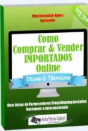 O assunto principal deste livro digital é a conquista da independência financeira através da compra e venda de produtos importados pela internet. Aqui você vai encontrar o caminho certo e honesto para uma nova fonte de renda, trabalhando honestamente com a compra e venda de produtos importados online de diversos tipos e categorias, aprendendo sobre: Técnicas e segredos de como vender com lucros de até 300%, As varias formas de vender importados online, Links de vídeos privados de aulas grátis de importação, Listas testadas de fornecedores nacionais e internacionais e muito mais.