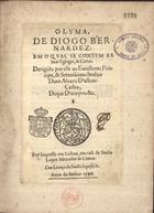 BERNARDES, Diogo, ca 1530-1596<br/>O Lyma de Diogo Bernardez em o qual se contem as suas eglogas & cartas.... - Lisboa : em casa de Simão Lopes, 1596. - [4], 173 [i.é 163] f. ; 4º (20 cm)