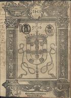 BRAGA. Arquidiocese<br/>Constituições do arcebispado de Braga. - Lisboa : p[er] Germã Galharde : per ma[n]dado... do p[ri]ncipe o senhor ifante do[m] Anriq[ue] eleito arcebispo senhor d[e] Braga p[ri]mas das Espanhas, 30 mayo 1538. - [10], LXXXIIII f. ; 2º (30 cm)
