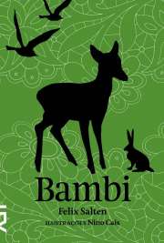 Um dos personagens mais amados por crianças e adultos do mundo todo, Bambi chega às prateleiras das livrarias pela primeira vez em português. Escrito pelo austríaco Felix Salten e publicado originalmente em 1923, o romance “Bambi” – Uma história de vida na floresta popularizou-se pela versão cinematográfica feita pelos estúdios Disney, em 1942. A narrativa doce – mas em certos momentos também sombria e dolorosa -, nos apresenta Bambi, o cervo que pouco a pouco vai desvendando os mistérios da floresta e, na batalha pela sobrevivência, entende que o homem, a quem chama apenas de Ele, é o seu principal inimigo. Escrito sob a ótica dos animais, o livro tem como marca registrada os profundos diálogos entre os moradores da floresta, nos quais cabem assuntos dos mais variado...