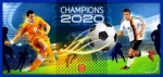 
						Champions 2020 tem os mesmos mecanismos principais do jogo StreetSoccer, que foi publicado em 2002. Ambos os jogos foram desenvolvidos em paralelo ao longo de um período de trinta anos. Porque é que o jogo ficou definido em 2020? As regras do futebol mudaram um pouco nesse ano futuro, tornando o jogo mais fluido.<br />
Enquanto StreetSoccer simula futebol com cinco jogadores de cada lado em uma pequena praça, Champions 2020 simula estádio de futebol, de modo que o campo é maior. Como treinador você seleciona 11 jogadores como titulares (goleiro, zagueiros, meio-campistas, atacantes), enquanto o resto de sua equipe começa no banco de reservas para possíveis substituições (após o aquecimento).<br />
Infelizmente, os jogadores estão ???qualificados??? em causar faltas  também. Como treinador de futebol, você não pode sempre controlar seus jogadores ??? o que leva a cobranças de falta, pênaltis, cartões amarelos / vermelhos e lesões.<br />
Para torneios os cartões amarelos / vermelhos, lesões, a prorrogação, pênaltis e estatísticas fazem a simulação de futebol completa.<br />
As seleções disponíveis são: Holanda (país do desenvolvedor do jogo), Alemanha, Brasil e Argentina.					
				 -  Jogos Familiares -  Esportes; Jogo Festivo; Humor; Jogo de Dados -  Rolar e Mover; Colecionar Componentes; Cooperativo; Movimento Ponto-a-Ponto