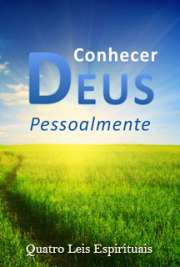 A vida cristã planeada por Deus é para ser vivida. Vivida na sua plenitude. Não deve ser um simples padrão de comportamento, um estilo de vida para ser conduzido moralmente, ou uma vida religiosa exterior. A vida cristã é uma vida de relacionamento pessoal com o Deus criador que se revelou ao homem através do seu Filho Jesus Cristo. “Conhecer Deus Pessoalmente” traz uma série de 7 lições que foram elaboradas para auxiliar o cristão no crescimento do seu relacionamento com Jesus Cristo. Este livro apresenta alguns princípios para um desenvolvimento cristão real e contínuo, promovendo uma nova vida... com Cristo... de Comunhão com Deus... no Espírito Santo... de Crescimento Espiritual... na Oração... na Palavra de Deus... em Comunhão com Outros Cristãos.