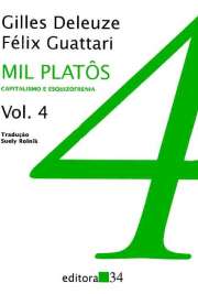 Em 1997, publicado seu quinto volume, concluía-se a edição brasileira de Mil Platôs, de Gilles Deleuze e Félix Guattari, que se iniciara em 1995. O intervalo entre a edição original dessa obra, que é de 1980, e a de sua tradução completa para o português não deixa de revelar as dificuldades na recepção desse livro que faz avançar o trabalho de criação de uma nova imagem do pensamento e que questiona os pressupostos dominantes na filosofia e nas ciências humanas: a crença em uma tendência natural do pensamento para a verdade, o modelo do reconhecimento e a pretensão de um fundamento.

Mil Platôs, que compartilha com O Anti-Édipo o subtítulo Capitalismo e Esquizofrenia, não é uma continuação linear das teses propostas no livro de 1972: de um volume a outro há m...