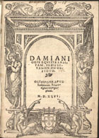 GOIS, Damião de, 1502-1574<br/>Damiani Gois Equitis Lusitani Vrbis Louaniensis Obsidio. - Olisipone : Apud Lodouicum Rhotorigium, 1546. - [24] f. : il. ; 4º (19 cm)