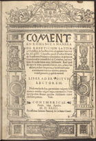 AZPILCUETA, Martín de, 1492-1586<br/>Commento en romance a manera de repeticion latina y scholastica de iuristas sobre el capitulo Inter verba XI q. III Cõpuesto por el Doctor Martin de Azpilcueta Nauarro cathedratico de prima en Canones de la Vniuersidad de Coimbra...enel qual de rays se trata quando el dezir, oyr, o huir las alabanças, los vituperios, y las detractiones o murmuraciones, es merito quando venial peccado, y quãdo mortal.... - Conimbricae : ex officina Iohãnis Barrerij et Iohãnis Aluari, pridie Idus Aprilis 1544 [12 Abril 1544]. - [2 br., 4], 260 [i.é 262], [32, 2 br.] p. ; 2º (28 cm)