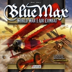 
						Em Blue Max, cada jogador pilota um avião de Primeira Guerra Mundial em um duelo. O jogo pode ser jogado como uma campanha, com novos aviões tornando-se disponível conforme o tempo passa, e com pilotos sobreviventes cada vez melhores no que fazem.<br />
<br />
Cada avião tem uma planilha de manobra mostrando qual é permitido fazer - algumas manobras só podem ser executada por pilotos ace, e outras manobras são -restritas-, no sentido de que não podem ser repetidas a partir de uma rodada para a seguinte (o avião irá parar).<br />
<br />
Se você -cauda- outro plano, seu piloto deve mostrar se ele está indo para a direita, para a esquerda ou para a frente. Você começa a disparar à frente de seu avião, a menos que você tem um homem-bomba com um observador / artilheiro na parte de trás (armas giratória montadas). Dano é rolado em uma tabela que determina a gravidade. Danos são levados para as asas, cauda, motores, etc. Há uma chance de que o piloto morra, ou que o avião pegue fogo.<br />
<br />
Você pode colocar 20 aviões no mapa de uma só vez, equilibrando os melhores aviões com pilotos mais fracos.					
				 -  Jogos de Guerra -  Aviação / Vôo; Primeira Guerra Mundial; Expansão Territorial -  Ação Simultânea; Colecionar Componentes; Colocação de Peças; Seleção de Cartas