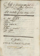 ACTO SACRAMENTAL DA DEGOLACAO DE SAO JOAO BAPTISTA...<br/>Acto sacramental da degolação de S. João Baptista intitulado Ha mortes q[ue] dão mais vida 1784 Out. 4. - [1], 27 f., enc. ; 21 cm