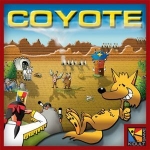 
						Imagine um -palitinho- ao inverso: você sabe o que todo mundo tem, menos o seu. Esse é o Coyote. No caso, são cartas com números, que você coloca na sua testa sem ver - assim é possível olhar a carta na cabeça de todo mundo, menos na sua. A partir disso, imagina-se o provável valor total. Mas o que vale não é acertar na mosca - você precisa fazer com que o próximo jogador erre (estoure o valor da soma), e que o seguinte duvide dele.					
				 -  Jogos Festivos -  Blefe; Jogo de Cartas; Dedução -  Vazas/Truques