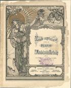MENDELSSOHN, Felix, 1809-1847<br/>Rondo capriccioso : pour le piano / par F. Mendelssohn-Bartholdy. - Mayence : B. Schottªs Söhne [1886]. - Partitura (9 p.) ; 36 cm