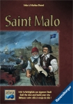 
						Os jogadores de Saint Malo rolam cinco dados para ganhar vários recursos; combinações de dados criam melhorias como personagens ou edifícios, que podem fornecer pontos de vitória adicionais, dinheiro ou ações especiais, como alterar o resultado de uma jogada de dados. Jogadores selecionam símbolos para as suas participações em fóruns demonstrados por grades para criar cidades individuais. Os jogadores podem construir armazéns em determinadas praças, por exemplo, e em seguida, colocar um comerciante perto para ganhar dinheiro a cada turno. Outro personagem importante é o soldado; os jogadores devem adquiri-los para defender de ataques de piratas que podem dizimar suas cidades.					
				 -  Jogos Familiares -  Construção de Cidades; Jogo Festivo; Humor; Indústria -  Desenhar; Reconhecimento de Padrão; Memória; Movimento Ponto-a-Ponto