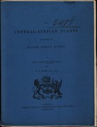 FICALHO, Conde de, 1837-1903<br/>On Central African plants collected by major Serpa Pinto / Count Ficalho and W. P. Hiern. - London : Taylor and Francis, 1881. - 36, [4] p. il. : il. ; 30 cm
