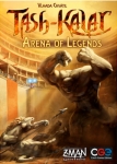 
						Tash-Kalar: Arena of Legends é um jogo de mestres da magia. Dois a quatro conjuradores encontram uns aos outros na arena Tash - Kalar, em times ou cada um por si, e provam a sua habilidade e estratégia em uma curta, mas intensa batalha. Por implantação inteligente de seus asseclas, eles criam padrões mágicos para chamar seres poderosos, e , em seguida, usa-os para destruir as forças do adversário ou para preparar os padrões dos seres lendários finais.<br />
<br />
O jogo inclui três facções diferentes, cada uma com um baralho exclusivo dos seres , convocação e criaturas lendárias. Os jogadores se revezam colocando suas peças comuns na mesa, e eles podem jogar suas cartas da mão se conseguirem criar padrões descritos nestas cartas. Quando jogada, a carta de convocação permite ao jogador executar um efeito descrito: um gigante destrói peças vizinhas, um cavaleiro se move através de peças inimigas, uma feiticeira transforma peças do inimigo para sua própria cor, etc. <br />
Tash - Kalar : Arena of Legends oferece dois modos de jogo. No modo padrão, você ganha pontos pelo cumprimento de várias missões estabelecidas pelos Mestres da Arena: controlar certos pontos ou áreas da arena, destruir um número de peças inimigas em um único turno, realizar uma certa combinação de invocações, etc.<br />
<br />
No modo de corpo a corpo, o seu único objetivo é entreter a multidão. Você faz isso destruindo os seus adversários e convocando os seres lendários. Afinal de contas, as pessoas querem ver um dragão! Ambos os modos podem ser jogados como um duelo de dois jogadores ou como um jogo de equipe com colegas que compartilham peças e cartas lendárias, mas com cada um controlando sua própria facção. O modo de combate corpo a corpo também pode ser jogado como uma feroz batalha de cada um por si, mas não espere alianças, para conseguir uma boa pontuação, você precisa destruir todos adversários uniformemente para rastrear pontos marcados em cada oponente separadamente, e sua -  Jogos Abstratos -  Jogo de Cartas; Civilização; Construção de Cidades; Economia -  Administração de Cartas; Construção a partir de Modelo; Jogadores com Diferentes Habilidades; Jogo em Equipe