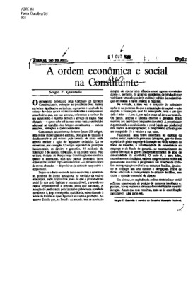 <BR>Data: 01/10/1986<BR>Fonte: Jornal do Brasil, Rio de Janeiro, p. 11, 01/10/ de 1986<BR>Endereço para citar este documento: -www2.senado.leg.br/bdsf/item/id/117503->www2.senado.leg.br/bdsf/item/id/117503
