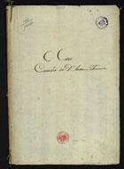 FIGUEIREDO, Manuel de, 1725-1801<br/>O ciozo : comedia do dr. Antonio Ferreira / [adapt. de Manuel de Figueiredo] [1776?]. - [50] f. ; (30 cm)