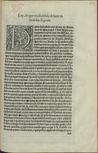 PORTUGAL.. Leis, decretos, etc.<br/>Ley de que modo se hão de fazer as moedas de prata. - [S.l. : s.n., depois de 27 de Junho de 1558]. - [1] f. ; 2º (30 cm)