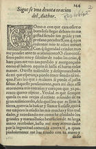 MONTOYA, Luís de, O.E.S.A. 1497-1569,<br/>Segue se vna deuota oracion del author. - [S.l. : s.n., 15--]. - F. 144-160 ; 8º (14 cm)