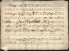 PALOMINO, José, 1755-1810<br/>Concerto : o sia Quinteto per Cembalo o piano Forte : Con due Violini, Violetta e Basso / de Giuseppe Palomino 1785. - Partitura (14 f.) ; 230x320 mm + 5 partes instrumentais