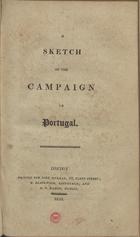 RIPON Frederick John Robinson, 1782-1859 <br/>A Sketch of the Campaign in Portugal / [Frederick John Robinson Ripon]. - London : printed for John Murray, 1810. - 48 p. ; 21 cm