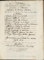 GOLDONI, Carlo, 1707-1793<br/>Drama O lunatico illudido : adornado de muzica : traduzido do idioma italiano : representou-se em o Theatro do Salitre desta Corte 1791 Dez. 10. - [1], 58 f., enc. ; 21 cm