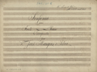 SILVA, José de Santa Rita Marques e, 1780-1837<br/>Sinfonia : para Forte-Piano / Composta por Fr, Jozé Marques, e Silva [Entre 1810 e 1835]. - Partitura [7 f.] ; 233x312 mm