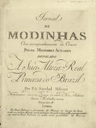 MAURICIO, José, 1752-1815<br/>Moda Brazileira / accomp.to de P. A. Marchal. - Lisboa : P. A. Marchal e Milcent, [1792]. - Partitura (2 p.) ; 32 cm. - (Jornal de modinhas ; Ano 1, N.º 11)