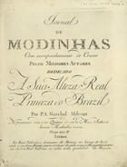 PORTUGAL, Marcos, 1762-1830<br/>Duo / del Sig.r Marcos Antonio. - Lisboa : P. A. Marchal e Milcent, [1793]. - Partitura (2 p.) ; 32 cm. - (Jornal de modinhas ; Ano 1, N.º 13)
