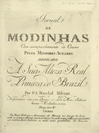 MOREIRA, António Leal, 1758-1819<br/>Moda do Zabumba / del Sig.r Antonio Leal Moreira. - Lisboa : P. A. Marchal e Milcent, [1793]. - Partitura (3 p.) ; 32 cm + 1 parte vocal. - (Jornal de modinhas ; Ano 1, N.º 14)