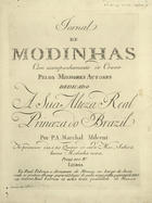 GALLASSI, Antonio, fl. 1780-1792<br/>Moda nova : feita a Serra do Gerêz / del sig.r Ant.º Galassi. - Lisboa : P. A. Marchal e Milcent, [1793]. - Partitura (4 p.) ; 32 cm. - (Jornal de modinhas ; Ano 1, N.º 16)