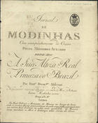 GALLASSI, Antonio, fl. 1780-1792<br/>Duetto / del S.r Antonio Gallassi. - Lisboa : Fran.co Dom.gos Milcent, [1794]. - Partitura (2 p.) ; 32 cm. - (Jornal de modinhas ; Ano 2, N.º 20)