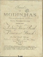 JESUS, José Roiz de, fl. 1790-1810<br/>Modinha do Zabumba / por Joze Roíz dJezus. - Lisboa : Fran.co Dom.gos Milcent, [1795]. - Partitura (2 p.) ; 32 cm. - (Jornal de modinhas ; Ano 3, N.º 16)