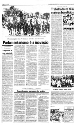 <BR>Data: 27/06/1987<BR>Fonte: Correio Braziliense, Brasília, nº 8842, p. 3, 27/06/ de 1987<BR>Endereço para citar este documento: ->www2.senado.leg.br/bdsf/item/id/186901