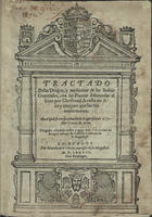 COSTA, Cristovão da, 1540-1599<br/>Tractado de las drogas, y medecinas de las Indias Orientales con sus Plantas debuxadas al biuo por Christoual Acosta medico y cirujano que las vio ocularmente : en el qual se verifica mucho de lo que escriuio el Doctor Garcia de Orta.... - En Burgos : por Martin de Victoria impressor de su Magestad, 1578. - [20], 448, 36, [4] p. : il. ; 8º (19 cm)