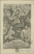 IGREJA CATOLICA.<br/>Breviarium Sacri Ordinis Praedicatorum authoritate apostolica Rev.mi P. F. Thomae Ripoll eiusdem Ordinis Magristi Generalis iussu editum. - Rom[a]e : typis Mainardi, 1732 (Romae : : ex tipographya Hieronymi Mainardi, 1732). - [56], 752, xciv, [2], 38 p. : il. ; 2º (37 cm)