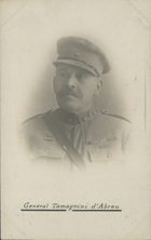 General Tamagnini dAbreu : [Guerra 1914-1918] [ca 1918]. - 1 foto : maqueta de postal, p&b ; 13,5x8,5cm