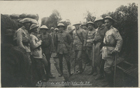 Comando do Batalhão 23 : [Guerra 1914-1918] / [fot. Garcez Lda]. - [S.l. : s.n., 1916-18]. - 1 postal : p&b ; 8,5x13,5 cm