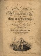 Atlas classica being a collection of maps of the countries mentioned by the ancient authors, both sacred and profane with their various subdivisions at different periods / W. Palmer sculp. - London : Robert Wilkinson, 1808. - 1 atlas, 2 p. texto, 45 mapas, 6 tabelas : color. ; 36 cm