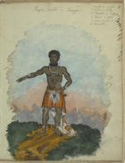 GRANDPRE, Conde de, 1761-1846<br/>Discription du Costume des Noirs de la côte dAngola / [Louis Ohier de Grandpré] [1751-1800]. - [7] f. : il. ; 31 cm