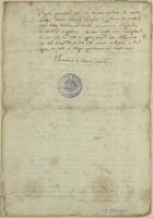 COSTA, Francesco, fl. 1702<br/>Regole generali per la buona condota de nostri lavori, tanto cerca la larghesa de forme de metalo, como della de vitri lavorandi, accio non l espenda inutilm[en]te il tempo - (...?) con molte altre ensegnante (...?) hà dato il signor Fran[cesc]o Costa Fiorentino oltre del (...?) alli lavori medesimi, e desegno, con notti di ordini apartenenti al mistier. - Firenze 19 Marzo 1702. - [6] f. ; 31 cm