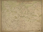 FER, Nicolas de, 1646-1720<br/>Cercles de la Haute et Basse Saxe, divisés en leurs Principales parties / par N. de Fer G. de Sa M.C.. - [Escala não determinada] 1719. - 1mapa : ms. , color. ; 49,5x51,2 cm