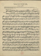 KEIL, Alfredo, 1850-1907<br/>Sallúquia a Bella Moura : Valsa da Agua Castelo / por Alfredo Keil. - Lisboa : [s.n., <ca >1906] : : (Lith. de Portugal). - Partitura (3 p.) ; 38 cm