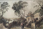 A capela do templo A-Ma = Chapel in the Great Temple ( A-Ma Temple) : Macau, circa 1835. - Macau : Tourist Information Bureau, [ 198-]. - 1 postal : color. ; 10,5x15,5 cm