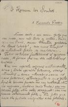 CARNEIRO, Mário de Sá, 1890-1916<br/>O homem dos sonhos / Mario de Sá-Carneiro. - Paris, 1913 mar.. - 22, 2 f. ; 21 x 13 cm