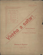 FILGUEIRAS, Luís, 1862-1929<br/>Fado da -Ditosa Patria- : canto e piano / Luiz Filgueiras. - Edição Popular. - Lisboa : Benjamin & Filgueiras, 1902. - Partitura (3 p.) ; 34 cm