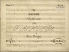 PINTO, Francisco António Norberto dos Santos, 1815-1860<br/>A Saudade : Sinphonia : N.º 51 / Por F. A. N. dos S. Pinto 1856. - 12 partes ; 219x288 mm