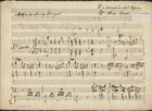 PORTUGAL, Marcos, 1762-1830<br/>Motivo : Pª a Serenissima Snrª Infanta D. Maria Izabel / de Marcos Portugal [entre 1810 e 1818]. - Partitura ([2] f.) ; 231x324 mm